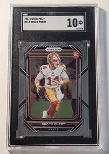 Panini Prizm Brock Purdy #353 2022 RC SGC 10 GEM MT Rookie 49ers - Imagen 1 de 2