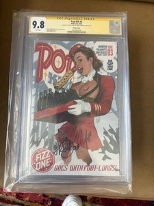 CGC SS 9.8 - Pop Kill 3 Firmado Adam Hughes Y Jimmy Palmiotti - Imagen 1 de 1