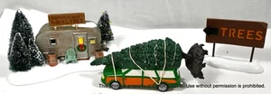 2-PC DEPT 56 GRISWOLD FAMILY BUYS A TREE + National Lampoon CHRISTMAS VACATION - Picture 1 of 8