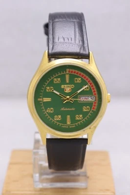 Vintage Seiko 5 Automatic Day&Date Movement No. 6349 Japan Made Men's Watch. - Image 1 of 4