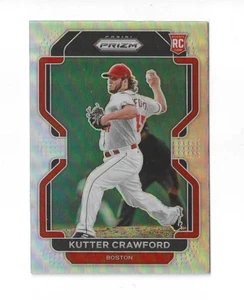2022 Panini Prizm KUTTER CRAWFORD Silver Prizm Rookie #23 Boston Red Sox - Picture 1 of 2
