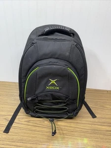 Original Microsoft Xbox Padded Videogame Console Travel Backpack Bag Black - Picture 1 of 12