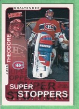 2001-02 Upper Deck Victory Super Stoppers #182 Jose Theodore Montreal Canadiens