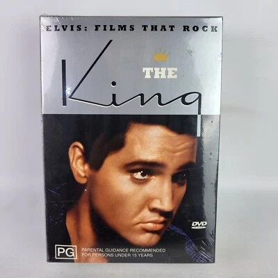 Elvis - The Films That Rock the King 3 x DVD Boxset - New Sealed - image 1 of 2