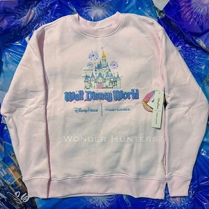 2024 Walt Disney World Castillo de Cenicienta Sudadera Stoney Clover Lane Rosa 3XL - Imagen 1 de 2