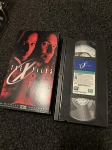 X files Movie VHS Original American Release - rare / vintage / collectors - Picture 1 of 2