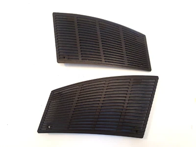 Mercedes W126 Front Speaker Covers / Speaker Grille - Brown - Image 1 of 2