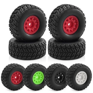 4PCS Wheel Hub Tires For ARRMA 1/14 MOJAVE GROM RC Crawler Car Upgrade Parts - Picture 1 of 26
