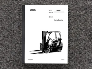 Crown Forklift 35RRTT Parts Catalog Manual - Picture 1 of 1
