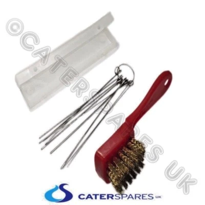 CATERSPARESUK GAS CATERING / SERVICE ENGINEER SERVICING TOOL SET FOR CLEANING DIRTY NOZZLE JET