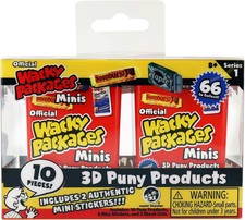 Wacky Pacchetti Minis Serie 1 Cieco Scatola 2-Pack 10 Casuale Pezzi