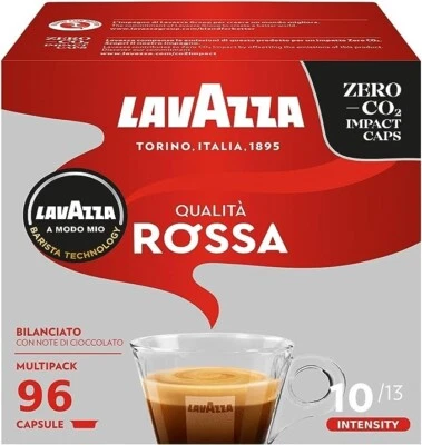 Lavazza A Modo Mio Qualita Rossa x 6 boxes (96 capsules/pods) - image 1 of 4