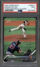 2023 Topps Now World Baseball Classic #WBC71 Shohei Ohtani PSA 9
