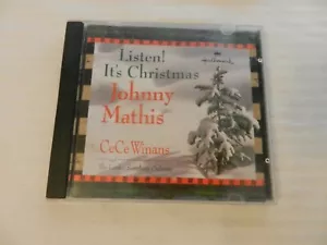 Listen! It's Christmas by Johnny Mathis & CeCe Winans (Hallmark CD, 1999) - Picture 1 of 3