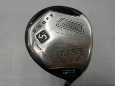 GOLF CLUBS FAIRWAY WOOD DAIWA GLOBERIDE ONOFF ARMS TYPE-S 2012 5W S-FLEX - Image 1 of 4