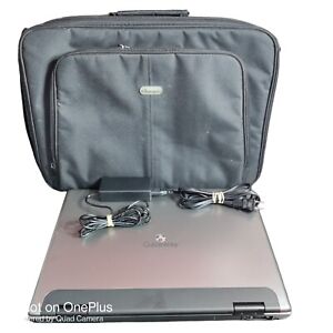 Gateway 17" Laptop Notebook MX8715 For Parts Or Repair w/Black Canvas Bag