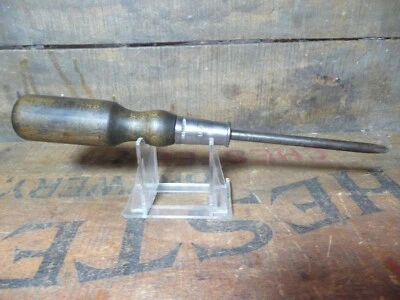 Vintage STANLEY PHILLIPS LIC. 1 No. 2 WOOD HANDLED SCREWDRIVER - Image 1 of 4