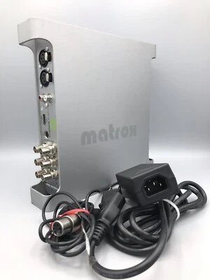 Matrox MXO2 LE Max Hardware VER.003 with Power Supply Only - Powers On Untested  - Image 1 of 4