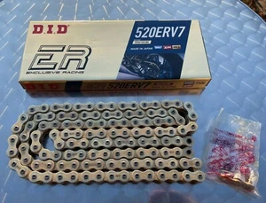Racing Kette 120 Glieder DID520ERV7, BMW S1000RR, #520, Rennstrecke, Top Angebot - Bild 1 von 4