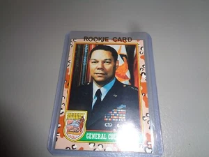 1991 General Colin Powell Desert Storm Topps Trading Card #2 - Bild 1 von 2