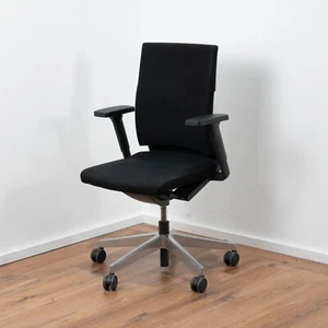Wilkhahn "Neos" Bürodrehstuhl Stoff schwarz - Chromgestell - Bild 1 von 5
