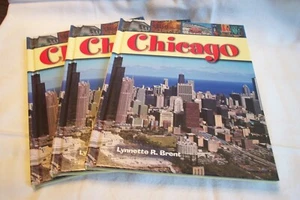 3 Chicago by Lynette Brent (2007, Hardcover) History, Geography of Chicago - Foto 1 di 5