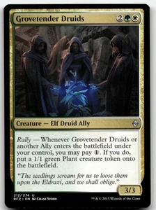 MTG Grovetender Druids Battle for Zendikar 212/274 Regular Uncommon - Picture 1 of 1