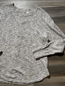 Madewell Leinenmischung Pullover mit Knopfleiste hinten Oberteil - Medium - Bild 1 von 8
