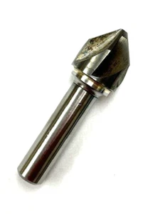 7/8" 82 DEGREE 6 FLUTE CARBIDE COUNTERSINK SIX FLUTE HTC 36128 USA - Picture 1 of 6