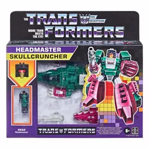 Skullcruncher Transformers Generations Deluxe Retro Headmaster 14cm Figure Hasbro - Picture 1 of 6