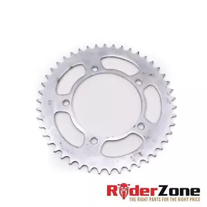 Suzuki GSXR600 2009 GSXR750 piñón trasero rueda trasera recta plateada - Imagen 1 de 7