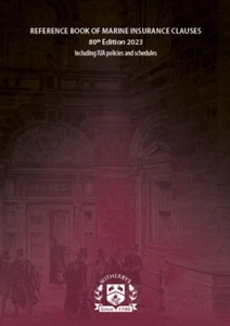 Witherbys REFERENCE BOOK of MARINE INSURANCE CLAUSES 80th Ed. 2023 - Bild 1 von 5
