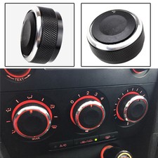 3pcs Air Condition A/C Panel Control Switch Knob Cover For MAZDA 3 M3 2004-2009