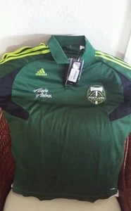 Portland Timbers MLS USA Soccer Polo Shirt New With Tags Size M Men's - Picture 1 of 8