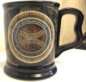 DaySpring ISAIAH 31:14 3.75" Black Coffee Mug “You alone are my God” - Picture 1 of 10
