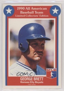 1990 MSA All American Baseball Team George Brett #1 HOF