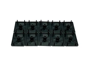 Bosch Rexroth 3842515122 Cover Cap Black 45x60 LOT OF 10 - Picture 1 of 5