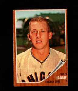 1962 Topps # 585 Glen Hobbie EX - Picture 1 of 2