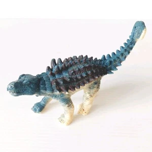 Vintage PVC/Plastic ANKYLOSAURUS Dinosaur Figure | UNBRANDED | Preloved - Picture 1 of 10