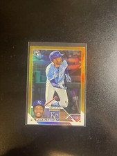Maikel Garcia 2023 Topps Update GOLD FOIL Rookie Card RC #US144 KC Royals