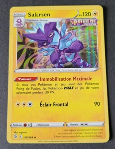 Carte Pokémon N°108/264 Salarsen HOLO - Epée & Bouclier Poing De Fusion - VF - Imagen 1 de 2