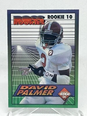 David Palmer 1994 Collector's Edge Boss Rookies #10 Rookie Card RC - Image 1 of 2