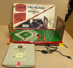 Vintage 1950's Tudor Tru Action Electric Baseball Game Model 550 Tested Works - Picture 1 of 21