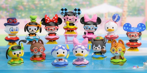 POP MART Disney Mickey and Friends Pool Party Series Confirmed Blind Box Figure! Cover