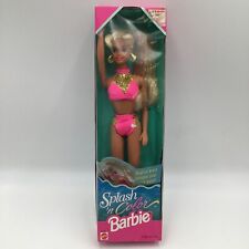 Vintage 1996 Mattel Splash N Color BARBIE Summer Beach Swimsuit Doll