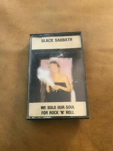 Black Sabbath *We Sold Our Soul For Rock N Roll *cassette tape *VG+ CSLNEMS 5010 - Picture 1 of 9