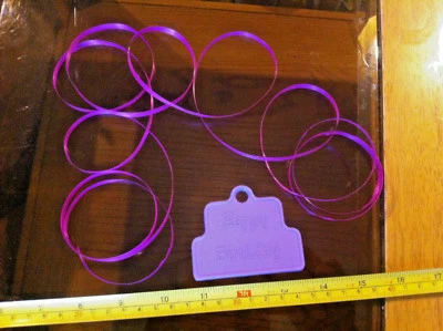 Globo Peso Púrpura Feliz Cumpleaños Helio y Cinta Cumpleaños Fiesta Decoración Foto 1 de 3