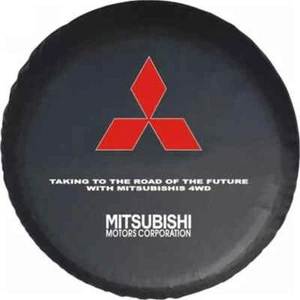 16INCH New Car Spare Tire Wheel Covers Heavy Duty Vinyl Material For Mitsubishi - Picture 1 of 3