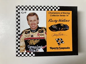 Rusty Wallace Champions of Racing Collector Series 14 Sports Legends K&M Card - Picture 1 of 13