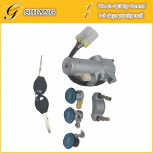 New Ignition Switch Door Lock Key Set Fit for Nissan Datsun 720 Navara D22 - Bild 1 von 6
